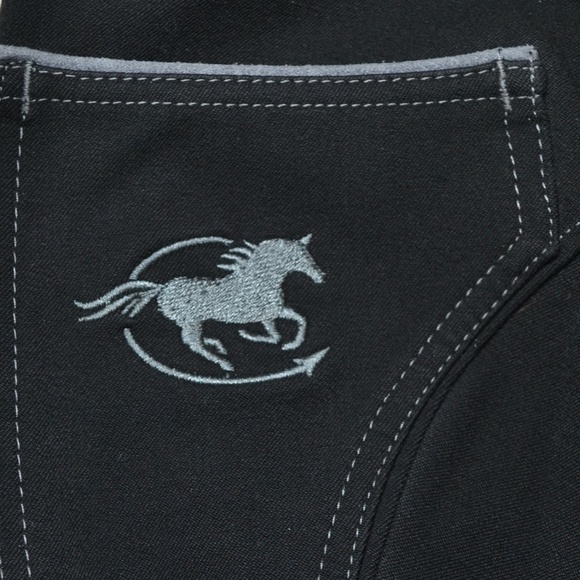 Piper Front Zip Knee Patch Breeches - Picture 4 of 5